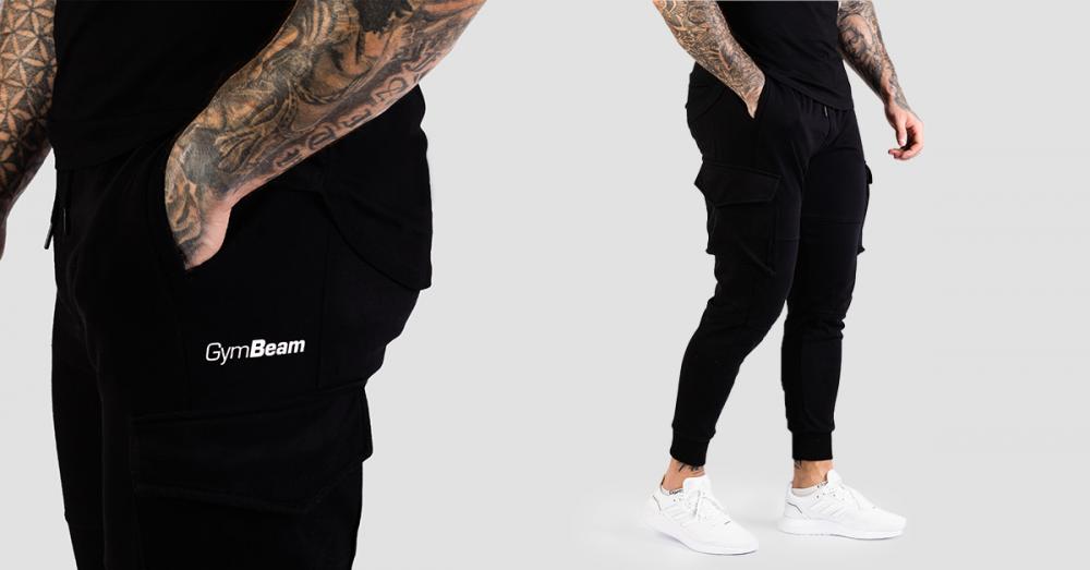 TRN Joggers Black - GymBeam