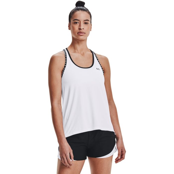 Дамски потник Knockout Tank White - Under Armour