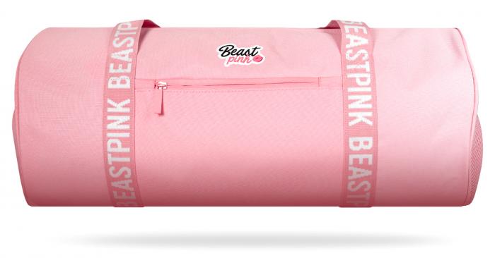 Спортна чанта Barrel Baby Pink - BeastPink